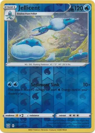 Battle Styles Jellicent #42/163 reverse holo